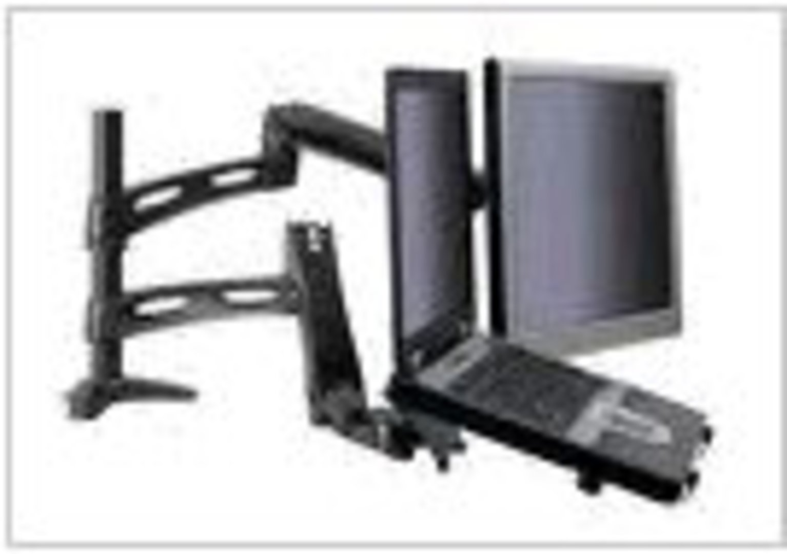 3m MA220MB Dual Monitor Arm image 0